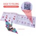 90 PCS Origami Paper Kit, Double Sided Origami Paper, Kaleidoscope, Japanese and Animal Patterns Set with Guide Book for Kids, Adults